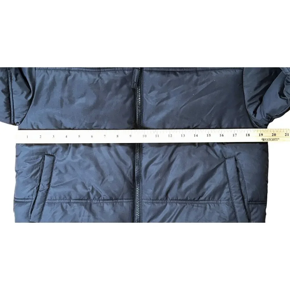 LCKR Foot Locker Black Puffer Jacket Boy's Medium